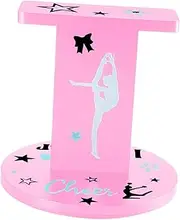 yuksok Wooden Cheer Flyer Stand for Cheerleading Flyer Balance， Promote Flexibility Exercise Workout Cheer Stunting Balance Training