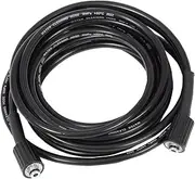 3200 PSI Pressure Washer Extension Hose, Kink Resistant 25FT Pressure Washer Hose Replacement Hose 1/4 Inch with M22 14MM Swivel, Steel Wire Braided Hose for Pressure Washer