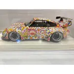 VIP SCALE MODEL PORSCHE RWB 993 村上隆1/18 太陽花塗裝