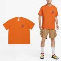 在飛比找PChome24h購物優惠-Nike 耐吉 短袖 ACG Tee 橘 紫 上衣 男款 厚