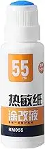 Mirpuytn Correction Fluid for Thermal Paper,55ml Thermal Sensitive Paper Eliminator Liquid | Portable Handwriting Elimination Eraser for Girls Boys Men Teens Women