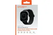 Cygnett Magnetic Band for Apple Watch 3/4/5/6/7/8/9/10/SE [42/44/45/46mm] Ultra 1-2 49mm (Black)