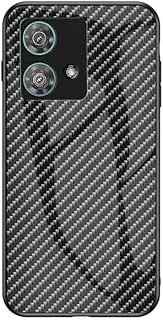 Compatible with Nothing Phone (1) 5G Case,Anti-Drop 2 in 1 (PC Glass Back Panel+TPU) Phone Case Cover Black