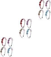 [FRCOLOR] Sets Elegant Star Sequin Headband Boys and Girls Hair Hoop High Elasticity for Daily Wear Pcs