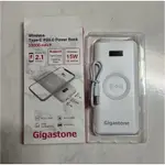 【GIGASTONE 立達國際】TYPE-C PD3.0 15W QI無線充電+10000MAH 快充行動電源