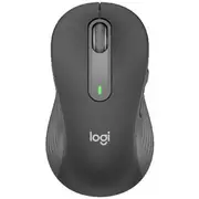 Logitech M650 Large Left Wireless Mouse Graphite