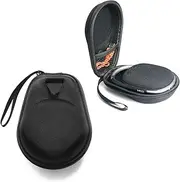XBERSTAR Carrying Case for JBL Clip 4 Bluetooth Speaker Case EVA Material Protective Storage Bag (Black)