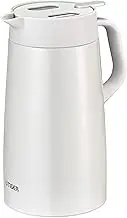 Tiger PWO-A160W Hot and Cold Insulated Tabletop Pot, Large Capacity, 3.6 gal (1.6 L), White