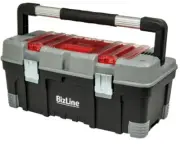 BizLine MAINTENANCE BOX 556x278x245mm Removable Tool Tray, Aluminum Handle