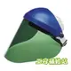 【工安補給站】3M H8A+WP96C 安全頭盔面罩組 (專利旋鈕式頭帶頭盔+ 綠色PC面罩)