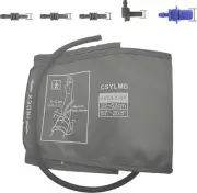 Extra Large Cuff Compatible with Most BP Monitors 9"-21" + 5 Connectors