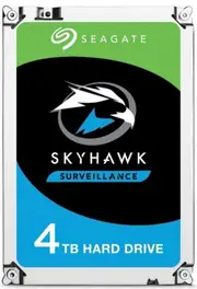 Seagate 4TB 3.5' SkyHawk 256MB SATA3 Surveillance Optimized, NVR Ready
