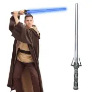 Lightsaber Light Up 2-in-1 LED Dual Light Swords Set With Sound 7 Color Changing