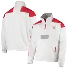 Men's Wisconsin Badgers Columbia Santa Ana Anorak Quarter-Zip Jacket NWT XL