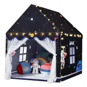 Wilwolfer Space Kids Tent Indoor: with Mat, Star Lights - Kids Play Tent Spac...