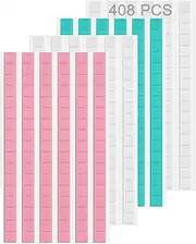 Adhesive Poster Sticky Tack Putty Removable, 408 PCS Mounting Putty Reusable Wall Safe Tack Putty, Non-Toxic Multipurpose Tacky Putty for Hanging Pictures Poster Nails Museum Art Photography