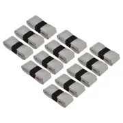 12Pcs Tennis Racket Grip Tape PU 43.3" Stretchy Non-Slip Absorb Sweat Grey