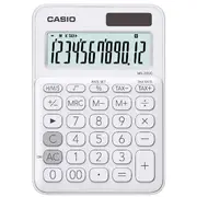 Casio MS20UCWE Desk Calculator 12 Digit White