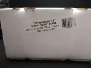 Crescent photo mounting board 8X10 pebble finish white & cream new 100 vintage.