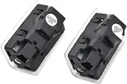 Pexorin 2Pcs LED Courtesy Door lamp Welcome Footwell Light, for Mercedes-Benz, GLC GL C E Class X205 X166 W204 W212 W176 W246 W166 Car Footwell Light