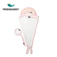 在飛比找PChome24h購物優惠-【Friendaddy】冰淇淋多功能嬰兒浴巾 - 粉色蜜桃