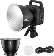 Zhiyun G300 300W COB Video Light with Bowens Mount,2700K~6500K,CRI≥95, TLCI≥97,Peak Brightness 15500Lux with Bluetooth App Control for Studio Video Live Streaming Photography