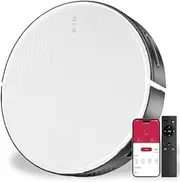 MONSGA Robot Vacuum Cleaner with Mop Function, Vacuum Cleaner Robot, 4000Pa Suction Power, 3-in-1 Robot Vacuum Cleaner for Pet Hair, Carpet, Hard Floors, Mop Robot with Remote Control, 180 Min Runtime
