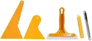 5Pcs Window Tint Tools Kit Car Auto Film Tinting Scraper Squeegee Installation.