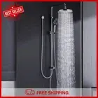 Decaura WELS Twin Hose Shower System 10" Rain Shower Head Set Sliding Rail Ad...