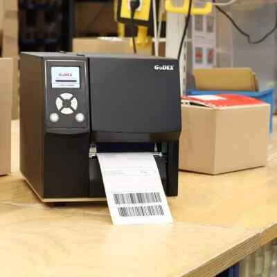 NEW GoDEX ZX420i Heavy Duty Business Thermal Label Printer with LCD Display