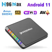 Max W2 Smart TV Box Android 11 S905W2 4GB 32GB 64GB AV1 Quad Core WIFI6 4K Set T