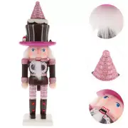 Walnut Soldier Decor Wooden Nutcracker Doll Christmas Ball Child