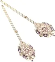 Gogogmee 2pcs Quartz Clock Pendulum Replacement for Wall Clock Metal Pendulum for Home Decor