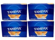 Tampax Tampons SUPER PLUS Absorbency Unscented Health Feminine Care 40-Tampons