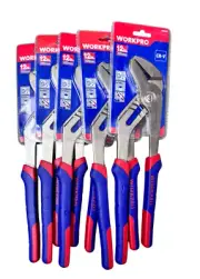 Workpro 12'' groove joint pliers 5pk