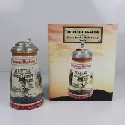 Limited Edition 2002 Anheuser-Busch Famous Outlaw Series - Butch Cassidy Stein