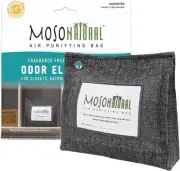Moso Natural Air Purifying Bag 300g (10.58oz) Premium Bamboo Charcoal Odor Absor