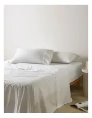 [Vue] Super Soft Microfibre Sheet Set in White