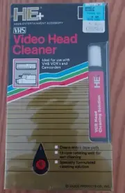 VINTAGE VHS VIDEO HEAD CLEANER Factory Sealed. JASCO Products. For VCRs & Cams