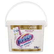 Vanish Napisan Gold Multi Power Crystal White Stain Remover & Laundry Booster Powder 3kg