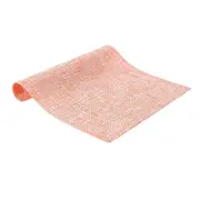 Quality Vinyl Kitchen / Dining Table Runner Lohan Peach by Ladelle