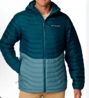 NWT Columbia Men Westridge Down 650 Plus Size 3X Hooded Jacket