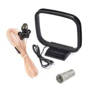 FM Dipole Antenna + AM Loop Antenna 2 Bare Wire for Yamaha Pioneer Denon Onkyo
