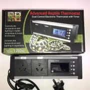 Ecotech Advanced Reptile Thermostat Dual Control Electronic Thermostat With Timer