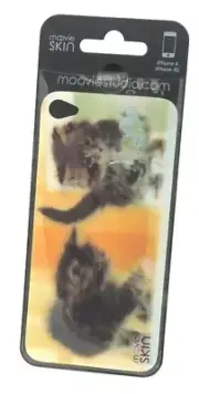 Kittens Movie Skin for iPhone 4 & 4s by Moovie Studio