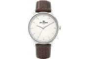 Ben Sherman Men's Watch - Quartz Wristwatch CS005/B, Leather & Stainless Steel