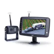 Wireless Backup Camera System with 7 inch Splitscreen, Waterproof Wireless Re...