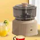 (Dark Brown)Electric Meat Chopper Grinder Blender Multifunctional Stainless S AU