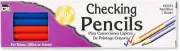 Charles Leonard Checking Pencil, Combination Red and Blue Colored Leads