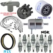 Tune Up Kit Filters Cap Wire Plugs For CHRYSLER NEW YORKER V8; 6.6L 1975-1976